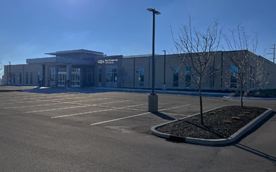 Exterior of ESOI's Muncie location